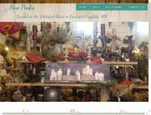 Tablet Screenshot of pinepeaksgifts.com